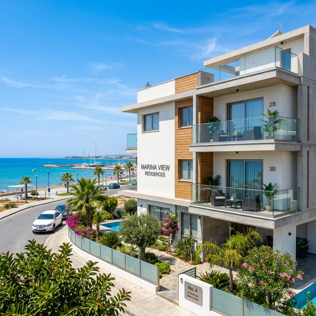 Sea-view apartment in Mackenzie - Larnaca